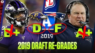 2019 NFL Draft REGRADE Patriots go from A TO F  CBS Sports HQ [upl. by Liartnod]