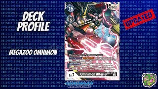 Deck profile MegaZoo Omnimon  BT15 [upl. by Jochbed]