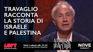 Travaglio racconta la storia di Israele e Palestina [upl. by Airretnahs]