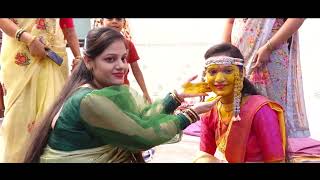 Ridhi Navari Shiva Mhatre  New Aagri Koli Haldi Song 2023  Haldi Songs Marathi 2024 [upl. by Weasner]