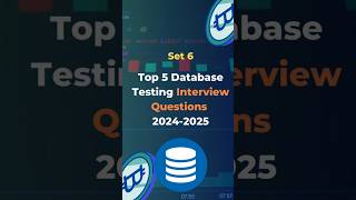 Top 5 database testing Interviews questions shortsvideo database [upl. by Neirual401]