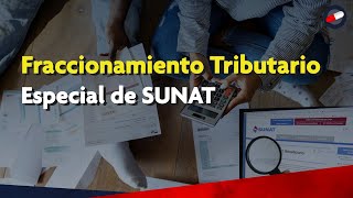 Fraccionamiento Tributario Especial de Sunat [upl. by Allare]