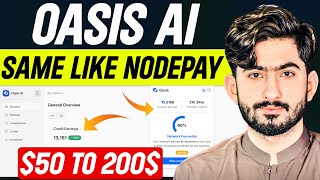 OASIS AI Network Same Like Grass amp Nodepay  OASIS Full Guide [upl. by Anali11]