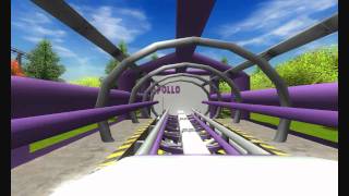 Apollo RCT3 Hybrid Coaster HD [upl. by Anoed]