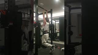 Weighted Chin ups 58lbs for 6 slow reps [upl. by Oirazan]