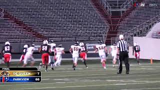 2024 Week 5  De Queen Leopards at Parkview Patriots [upl. by Yesac]