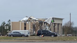 Fultondale Alabama Tornado Damage Tour 2021 [upl. by Llehsal]