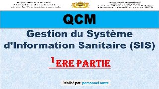 Gestion du Système d’Information Sanitaire SIS 1eRe PARTIE [upl. by Atela]