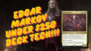 Edgar Markov Under 250 Deck Tech [upl. by Enilekaj641]