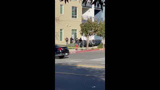 Witness video Fatal shooting involving officers under investigation in Pleasanton [upl. by Malca837]