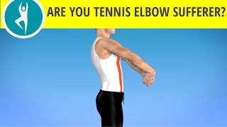 Stretching Exercise for Tennis Elbow and Extensor Muscles in the Forearm [upl. by Fiona]