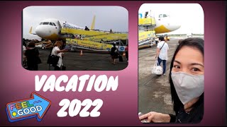 VACATION 2022 CONNECTING FLIGHT CAUAYAN AIRPORT TO MANILA [upl. by Nylodnew]