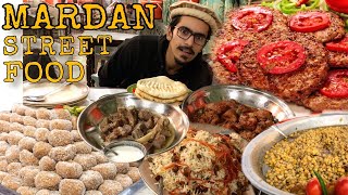 MOST DELICIOUS CHAPLI KABAB amp WHITE MEAT MUTTON RED CHICKEN  PAKISTANI STREET FOOD IN MARDAN [upl. by Stoffel]