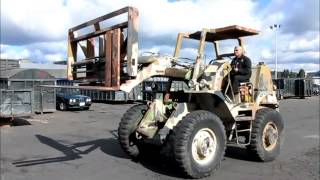 Pettibone Rough Terrain Diesel Forklift [upl. by Ayikan914]