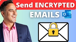 How to Send an Encrypted Email in Microsoft Outlook [upl. by Atikir]