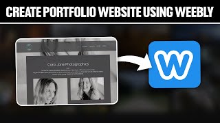 How To Create Portfolio Website Using Weebly 2024 Full Tutorial [upl. by Ardnazil]