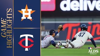 Astros vs Twins Game 4 Highlights 101123  MLB Highlights [upl. by Nakeber]