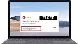 How To Fix Office Installation Error Code 30016 13 [upl. by Eiramnwad]