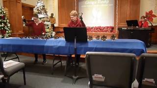 O Holy Night handbell duet [upl. by Sender]