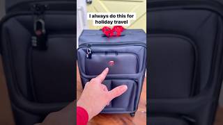 Place an AirTag in luggage to track traveltips holidayseason luggage smartphone apple [upl. by Gibrian944]