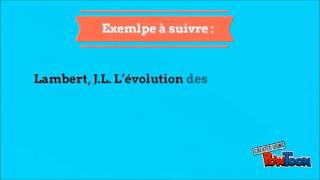 cours bibliographie [upl. by Atled]