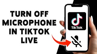 How To Turn Off Microphone In TikTok Live Mobile Gaming 2024  Disable Mic During TikTok Live Gaming [upl. by Nnyluqcaj]