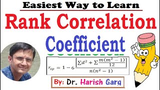 Chapter 183 How to Calculate Spearman’s Rank Correlation [upl. by Hwu]