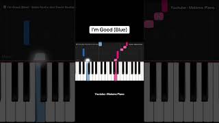 IM GOOD piano pianotutorial pianotutorialforbeginners [upl. by Mart560]