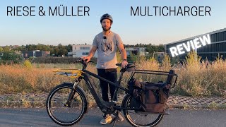 Riese amp Müller MULTICHARGER Review AllroundTalent mit viel Platz im Test [upl. by Aerdnas]