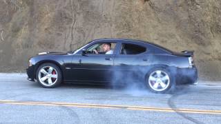 07 charger srt8 stock burnout [upl. by Emory]