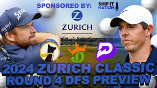 2024 Zurich Classic Round 4 Preview  Live Chat Draftkings DFS Showdown Underdog  Prize Picks Props [upl. by Bartholomeus411]