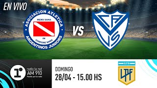 ARGENTINOS JUNIORS VS VÉLEZ  EN VIVO  COPA DE LA LIGA [upl. by Cahra]