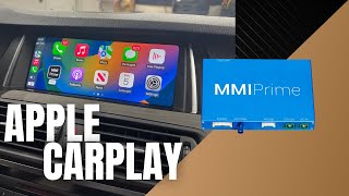 MMI Prime Apple CarPlay  BMW F10 535i [upl. by Earized]