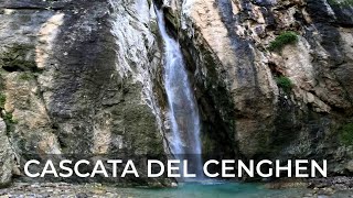 CASCATA DEL CENGHEN DA LINZANICO giro ad anello [upl. by Oran]