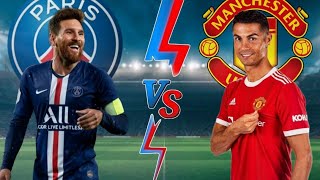 PSG Lionel Messi VS Manchester United Cristiano Ronaldo  Card’s eFootball 2024 🔔✅ [upl. by Harriett]