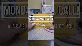 Monday Mail Call Scarlet amp Violet 151 shorts pokemon scarletandviolet151 mailcall pokemoncards [upl. by Woodhead330]