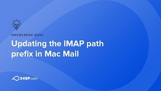 Updating the IMAP path prefix in Mac Mail [upl. by Acinoed]