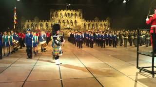 Highland Cathedral bagpipes amp drums live  Tattoo Sankt Gallen [upl. by Airol]