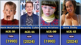 Home Alone Cast Then and Now 1990 vs 2024 [upl. by Bunting]