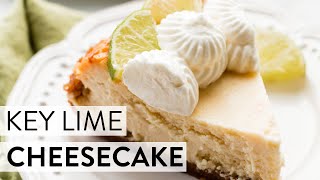 Key Lime Cheesecake  Sallys Baking Recipes [upl. by Hedwiga]