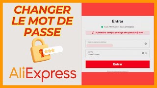 Comment Changer le Mot de Passe sur AliExpress depuis un Ordinateur Portable  Mis à jour [upl. by Aryn]