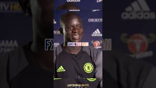 Kante THANK YOU is Iconic😂😂 football chelsea kante [upl. by Cornall978]