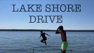 Lake Shore Drive  The Vlog Live From Door County Wisconsin [upl. by Aveneg]