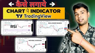 Tradingview me RSI indicator kaise lagaye  Tradinview pe indicator kesa add kare [upl. by Hough]