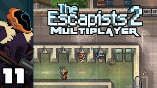 Lets Play The Escapists 2 Multiplayer  PC Gameplay Part 11  Infinite Trowels [upl. by Suertemed]