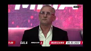 🔥SZOK quotSŁOWIKquotANDRZEJ Z PRAWDOPODOBNIE ZAWALCZY JUTRO NA GALI MMA VIP 4 [upl. by Atiekram830]