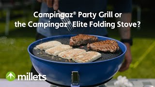 Which Stove Should I Take Camping  Campingaz Party Grill v Elite Folding Stove [upl. by Bradstreet946]