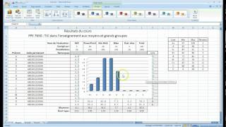 Excel  Ajouter un graphique à colonnes [upl. by Godric]