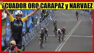 ECUADOR BRUTAL MEDALLA de ORO CARAPAZ y NARVAEZ RUTA Juegos PANAMERICANOS 2023 [upl. by Eelan]