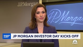 JPMorgan investor day kicks off [upl. by Tearle]